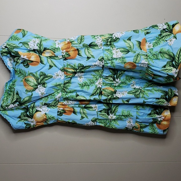 BB Dakota Steve Madden Womens Summer Orchard Dress - Sky Blue - Picture 7 of 13